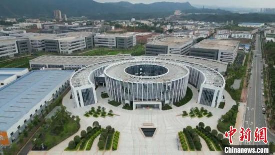 圖為中國稀金谷永磁電機(jī)產(chǎn)業(yè)園。　贛縣區(qū)融媒體中心供圖